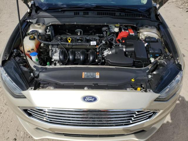 3FA6P0H7XHR219377 - 2017 FORD FUSION SE GOLD photo 11