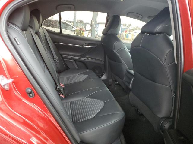 4T1T11AK0RU232258 - 2024 TOYOTA CAMRY SE NIGHT SHADE RED photo 10