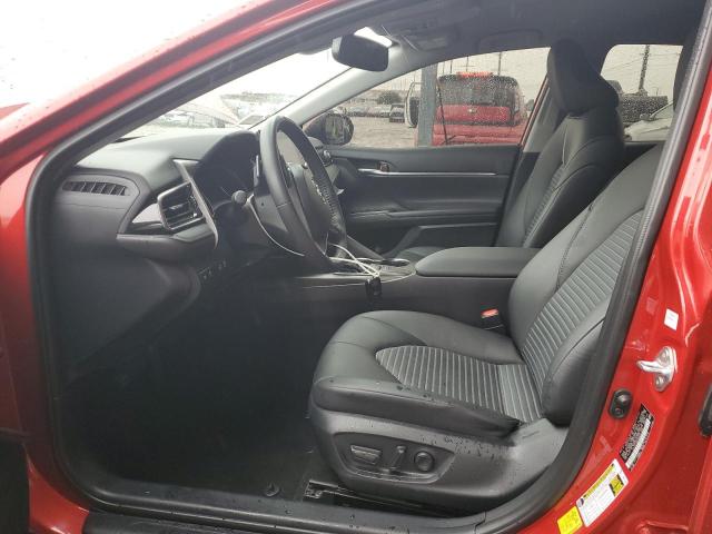 4T1T11AK0RU232258 - 2024 TOYOTA CAMRY SE NIGHT SHADE RED photo 7