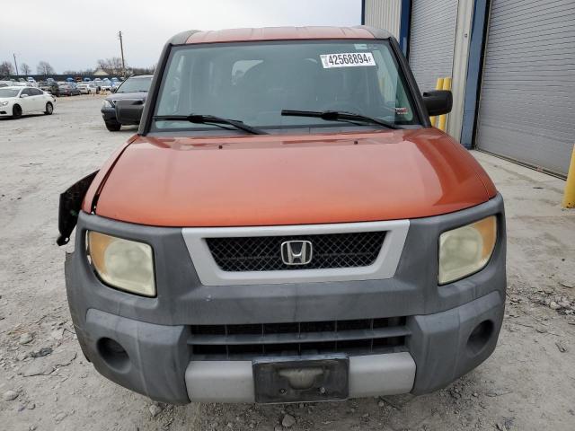 5J6YH28325L031871 - 2005 HONDA ELEMENT LX ORANGE photo 5