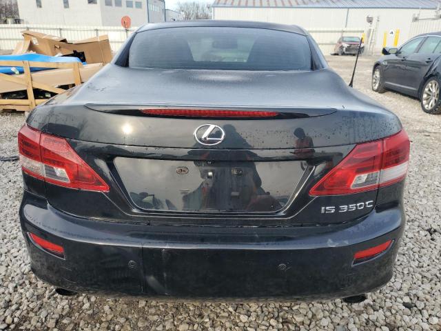 JTHFE2C23E2510020 - 2014 LEXUS IS 350 BLACK photo 6