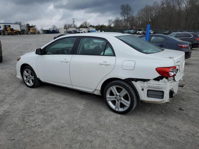 5YFBU4EE9DP209807 - 2013 TOYOTA COROLLA BASE WHITE photo 2