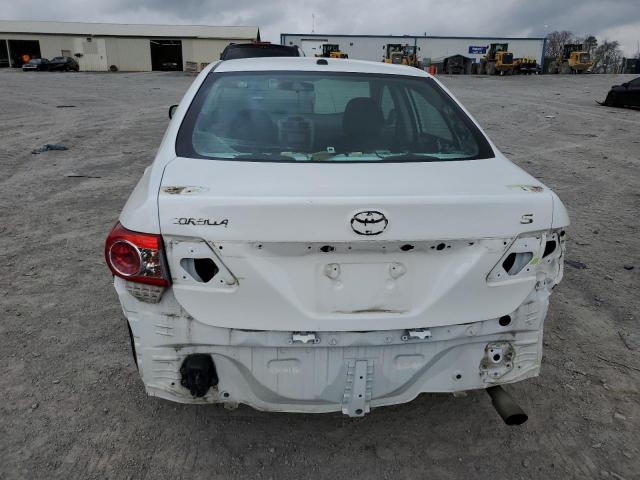 5YFBU4EE9DP209807 - 2013 TOYOTA COROLLA BASE WHITE photo 6