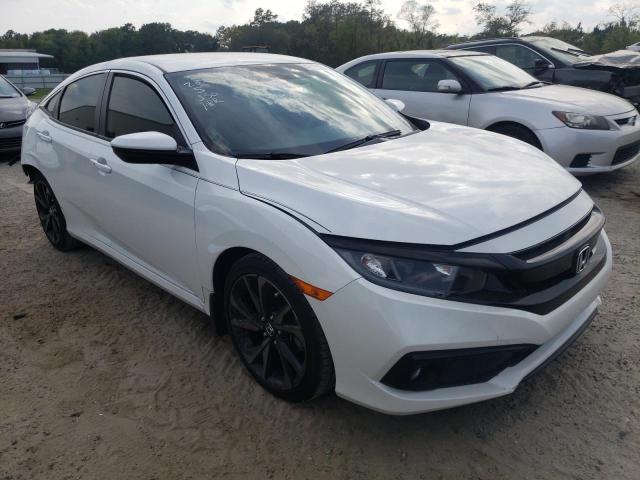 2HGFC2F82LH510698 - 2020 HONDA CIVIC SPORT WHITE photo 4