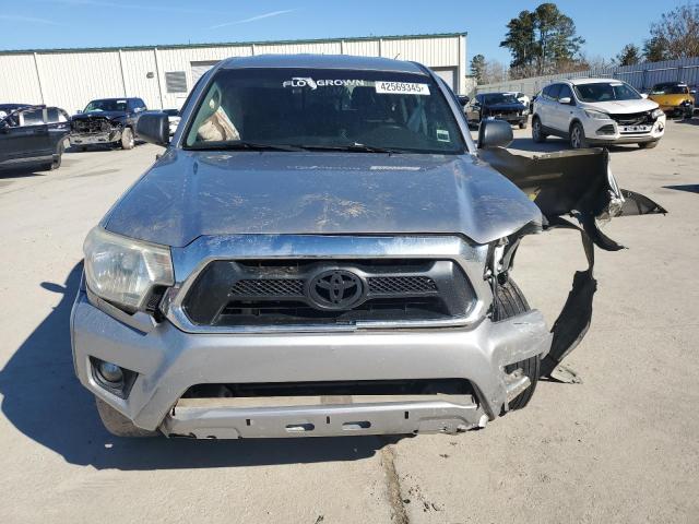 5TFJU4GN2FX074604 - 2015 TOYOTA TACOMA DOUBLE CAB PRERUNNER SILVER photo 5
