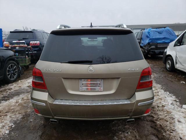 WDCGG8HB9AF500794 - 2010 MERCEDES-BENZ GLK 350 4MATIC TAN photo 6