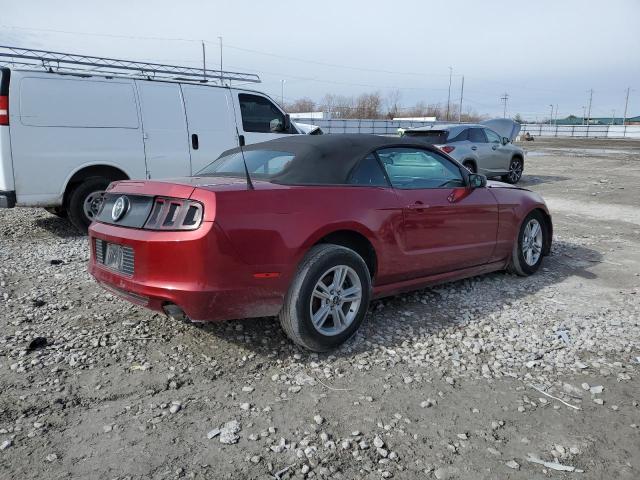 1ZVBP8EM7E5240068 - 2014 FORD MUSTANG BURGUNDY photo 3