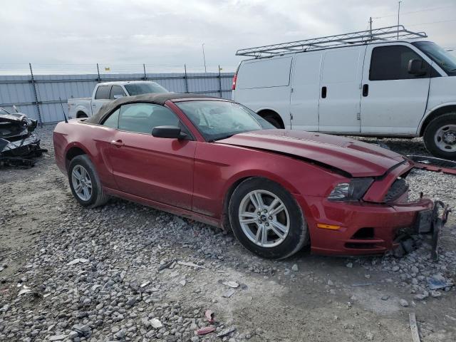 1ZVBP8EM7E5240068 - 2014 FORD MUSTANG BURGUNDY photo 4