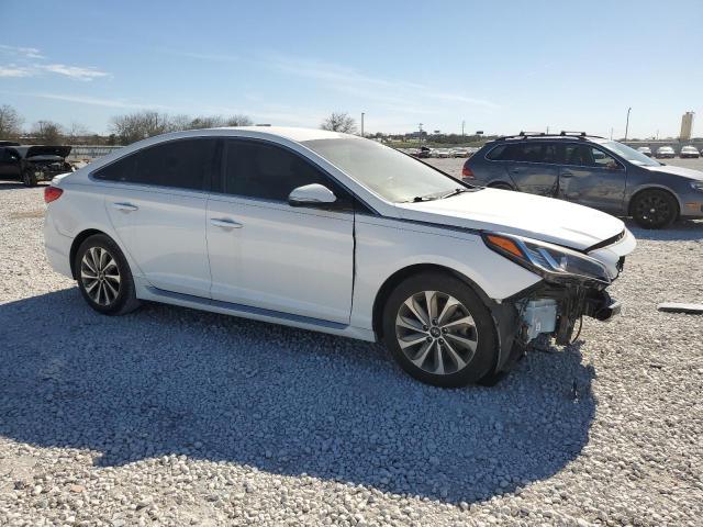 5NPE34AF5HH436882 - 2017 HYUNDAI SONATA SPORT WHITE photo 4