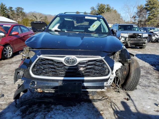 5TDGZRBH4LS001214 - 2020 TOYOTA HIGHLANDER XLE BLACK photo 5