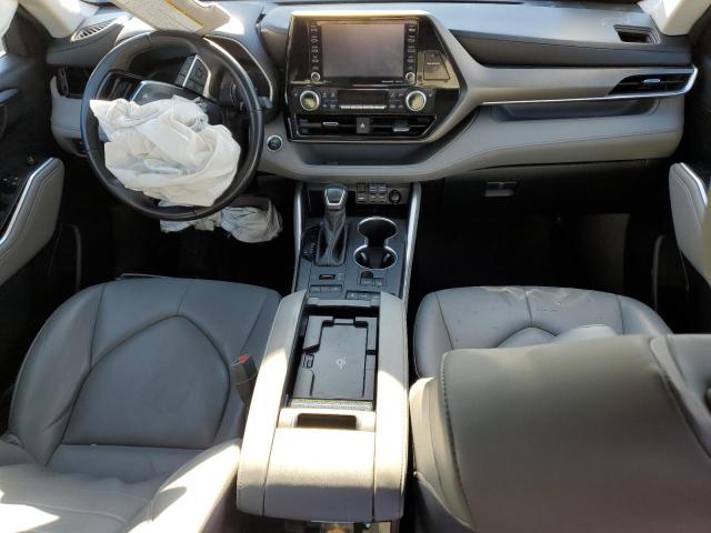 5TDGZRBH4LS001214 - 2020 TOYOTA HIGHLANDER XLE BLACK photo 8