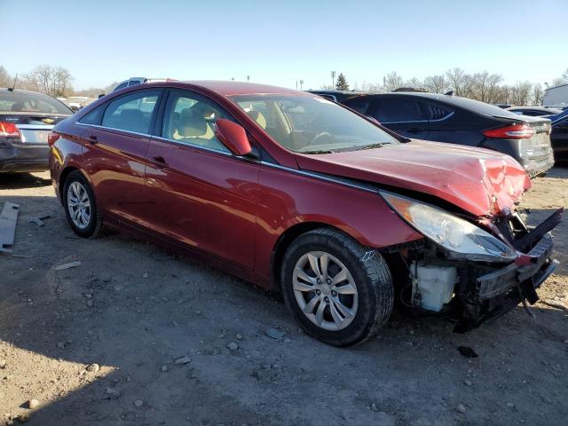 5NPEB4AC1BH057488 - 2011 HYUNDAI SONATA GLS BURGUNDY photo 4