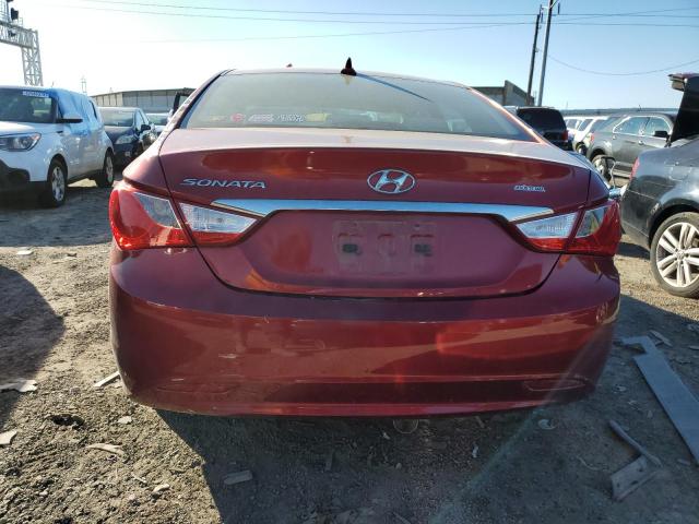 5NPEB4AC1BH057488 - 2011 HYUNDAI SONATA GLS BURGUNDY photo 6