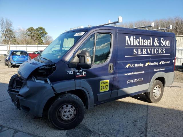 3C6TRVNG2HE506283 - 2017 RAM PROMASTER 1500 STANDARD ლურჯი ფოტო 1