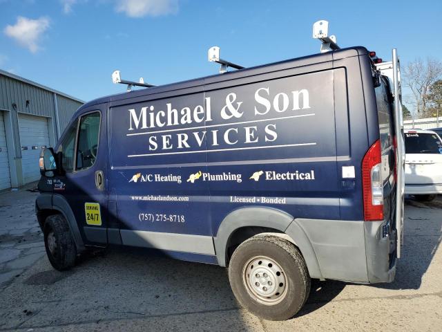 3C6TRVNG2HE506283 - 2017 RAM PROMASTER 1500 STANDARD ლურჯი ფოტო 2