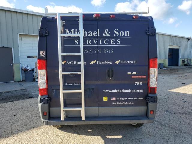 3C6TRVNG2HE506283 - 2017 RAM PROMASTER 1500 STANDARD ლურჯი ფოტო 6