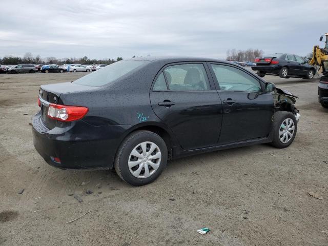 2T1BU4EE3BC748629 - 2011 TOYOTA COROLLA BASE BLACK photo 3