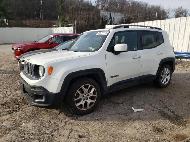 ZACCJABT7GPC95674 - 2016 JEEP RENEGADE LATITUDE WHITE photo 1