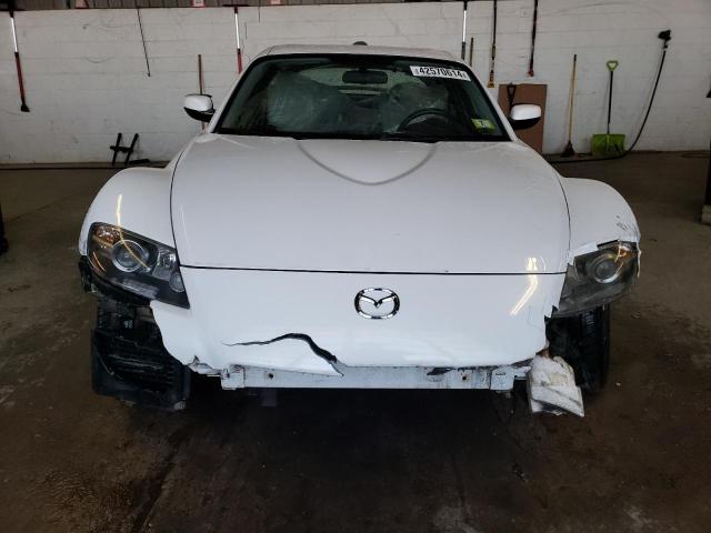 JM1FE173570210900 - 2007 MAZDA RX8 WHITE photo 5