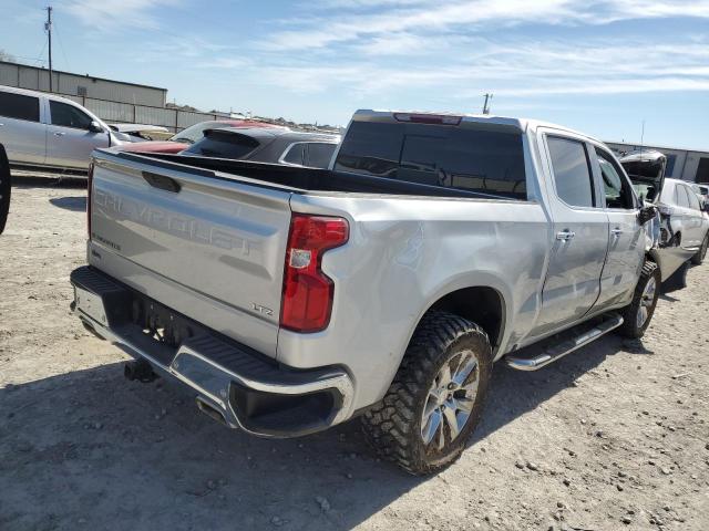 3GCUYGED4NG128680 - 2022 CHEVROLET SILVERADO K1500 LTZ SILVER photo 3