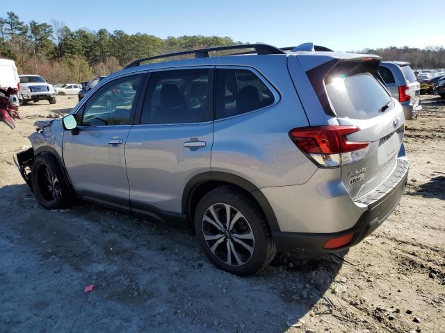 JF2SKASC4KH522538 - 2019 SUBARU FORESTER LIMITED SILVER photo 2