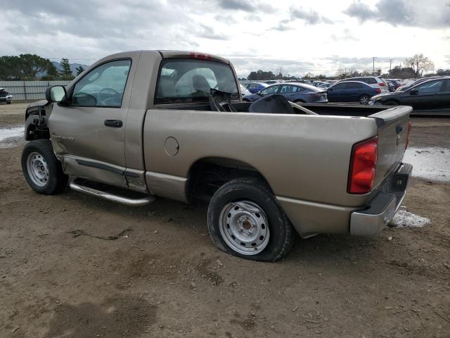 1D7HA16K37J552424 - 2007 DODGE RAM 1500 ST TAN photo 2
