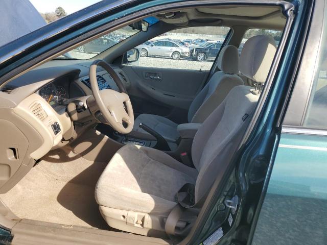 JHMCG56642C014677 - 2002 HONDA ACCORD EX GREEN photo 7