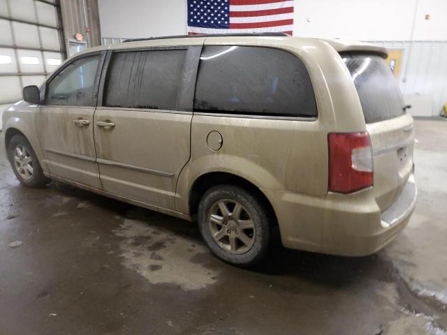 2A4RR5DG1BR771507 - 2011 CHRYSLER TOWN & COU TOURING GOLD photo 2