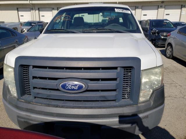 1FTMF1CW7AKC33112 - 2010 FORD F150 WHITE photo 5