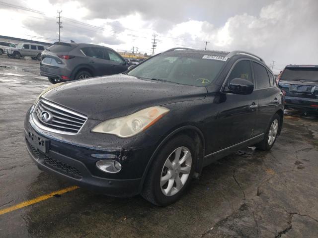 JN1AJ0HP8AM701790 - 2010 INFINITI EX35 BASE შავი ფოტო 1