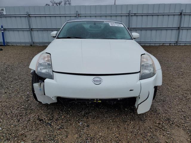 JN1AZ36A95M753282 - 2005 NISSAN 350Z ROADSTER WHITE photo 5