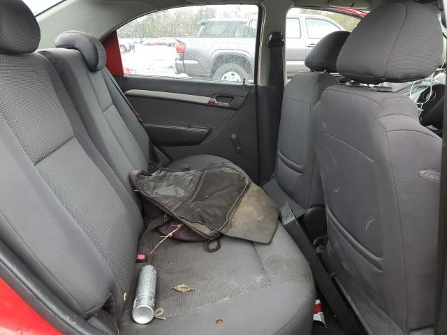 KL1TD56617B188785 - 2007 CHEVROLET AVEO BASE Qırmızı foto 10