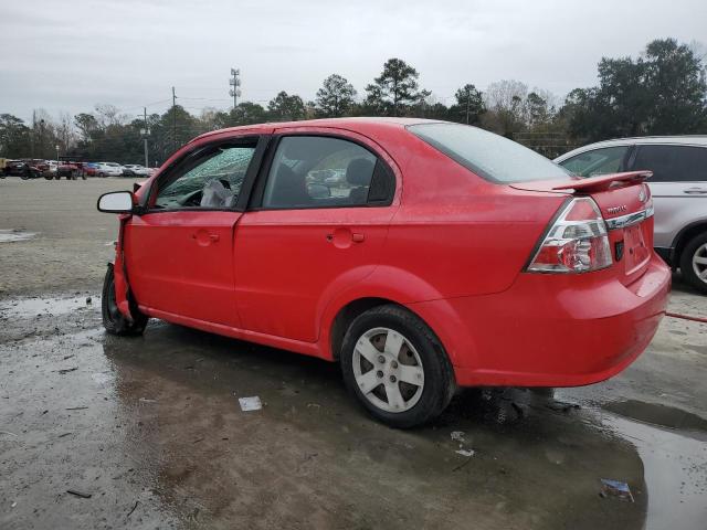 KL1TD56617B188785 - 2007 CHEVROLET AVEO BASE Qırmızı foto 2