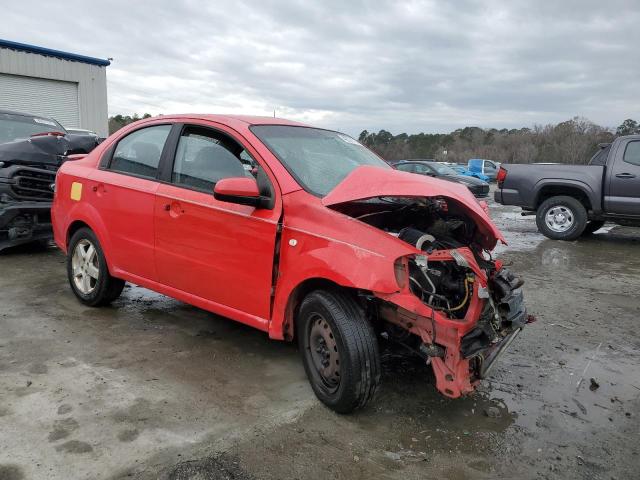 KL1TD56617B188785 - 2007 CHEVROLET AVEO BASE Qırmızı foto 4