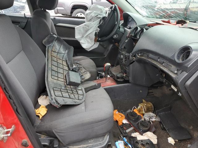 KL1TD56617B188785 - 2007 CHEVROLET AVEO BASE Qırmızı foto 7