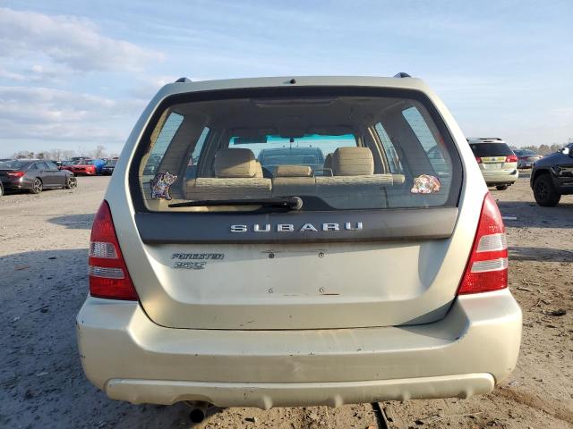 JF1SG656X5H737418 - 2005 SUBARU FORESTER 2.5XS Argent photo 6