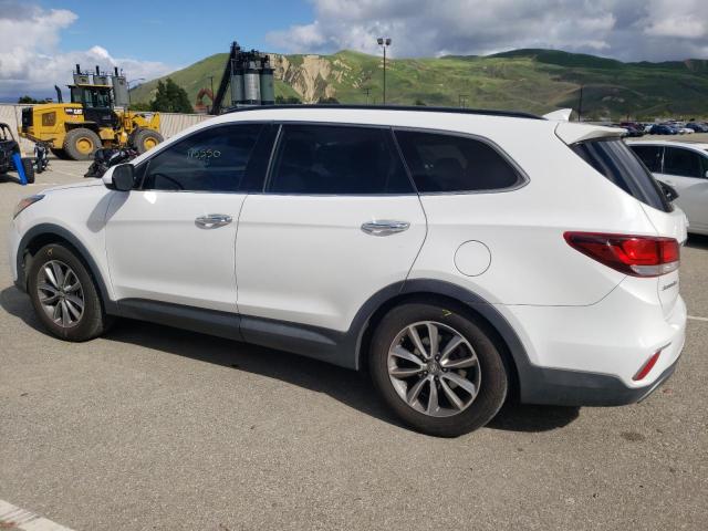 KM8SM4HF8HU213713 - 2017 HYUNDAI SANTA FE SE WHITE photo 2