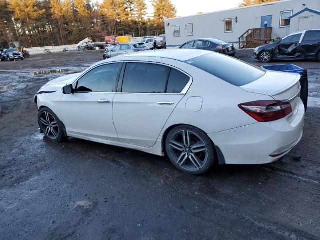 1HGCR2F57GA093784 - 2016 HONDA ACCORD SPORT WHITE photo 2