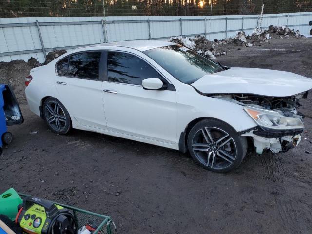 1HGCR2F57GA093784 - 2016 HONDA ACCORD SPORT WHITE photo 4