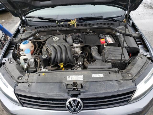 3VW2K7AJXEM242248 - 2014 VOLKSWAGEN JETTA BASE GRAY photo 11