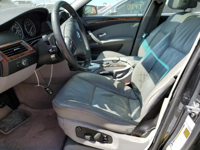 WBANU53538CT17941 - 2008 BMW 528I I GRAY photo 7