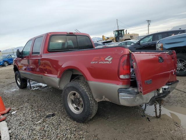 1FTSW31FX3EA50617 - 2003 FORD F350 SRW SUPER DUTY BURGUNDY photo 2