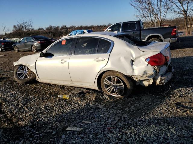 JN1CV6AR7DM759566 - 2013 INFINITI G37 WHITE photo 2