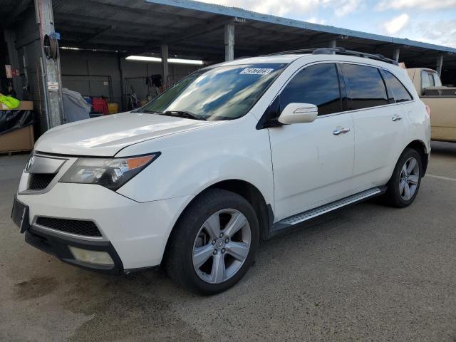 2HNYD2H4XAH529456 - 2010 ACURA MDX TECHNOLOGY WHITE photo 1