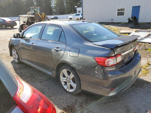 2T1BU4EE6DC994979 - 2013 TOYOTA COROLLA BASE 灰色 照片 2