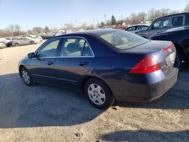 JHMCM56466C001202 - 2006 HONDA ACCORD LX BLUE photo 2