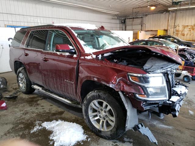 1GNSKBKC7LR253247 - 2020 CHEVROLET TAHOE K1500 LT BURGUNDY photo 4