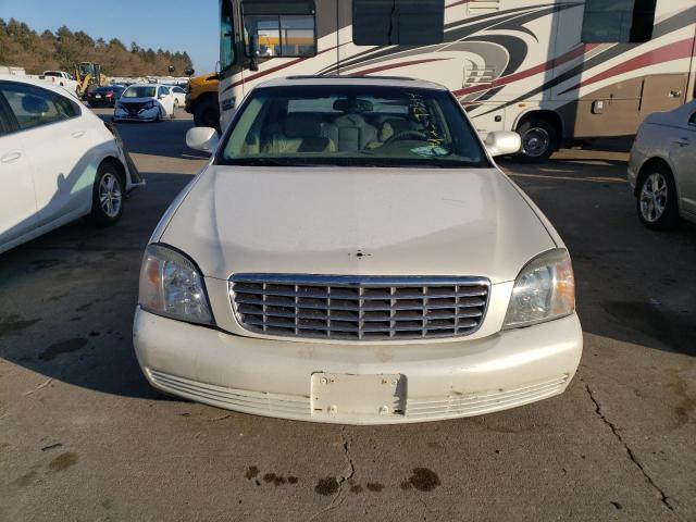 1G6KD54Y62U263425 - 2002 CADILLAC DEVILLE WHITE photo 5