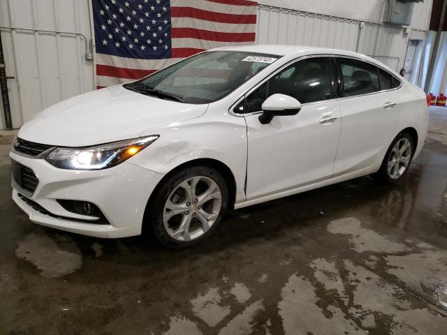 1G1BF5SM1J7169224 - 2018 CHEVROLET CRUZE PREMIER WHITE photo 1