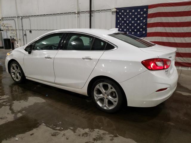 1G1BF5SM1J7169224 - 2018 CHEVROLET CRUZE PREMIER WHITE photo 2